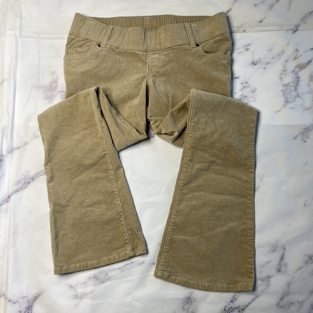Old Navy Maternity Corduroy Pants Womens Size 6 Stretch Flare Cords Pants M19